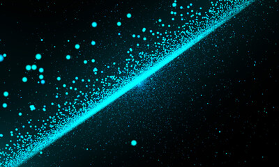 bokeh abstract shiny light and glitter with de focused. glitter light background, gold, white, blue 