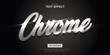 © fourmonths - Chrome Editable Vector Text Effect