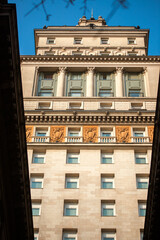 Canvas Print - Old building facade in Buenos Aires