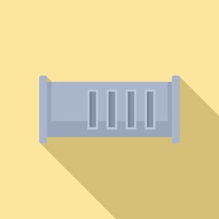 Wall Mural - Ventilation icon. Flat illustration of Ventilation vector icon for web design