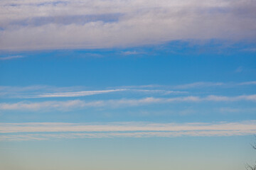 Wall Mural - Image of cloud formations as background or template for sky in pictures exchange