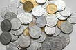 Monete di vecchie lire in tagli da 5, 10 e 20 lire