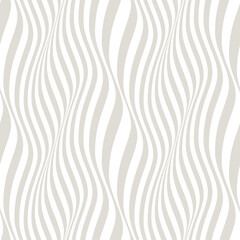Wall Mural - vector seamless pattern. endless stylish texture. striped ripple background.