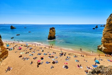 Algarve coast and beaches of Portugal