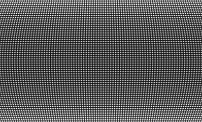 Wall Mural - led screen texture. lcd display with points. tv pixeled background. electronic diode effect. monochr
