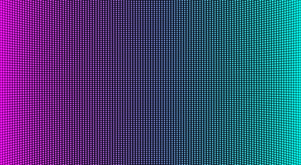 Wall Mural - led screen texture. lcd digital monitor. analog display. electronic diode effect. color television v