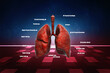 © deepagopi2011 - Healthy Human Lungs 3d illustration