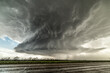 © Connect Images - Landscape with massive supercell in the Eastern Texas panhandle, USA. Massive baseball-sized hail fell with this storm