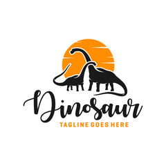 Poster - ancient animal dinosaur logo