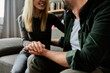 © Svitlana - Happy spouses supporting each other after session