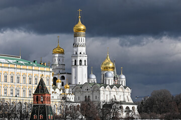 Wall Mural - Cathedrals of the Kremlin.