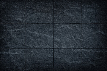 Wall Mural - Abstract dark stone wall texture background pattern