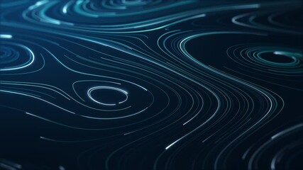 Wall Mural - abstract technology big data concept. motion graphic for abstract data center, data flow. transferri