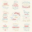 © DesignToonsy - Christmas typographic elements