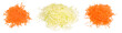 © Justacontibutor - Sliced piles of cabbage and carrot on white background.