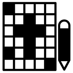 Sticker - 
A rubik cube or magic cube solid icon

