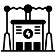 
A power substation icon, premium download

