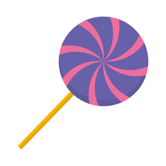 Sticker - colorful lollipop candy