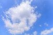 © SSTC STUDIO - Beautiful clouds with blue sky background. Nature weather, cloud blue sky