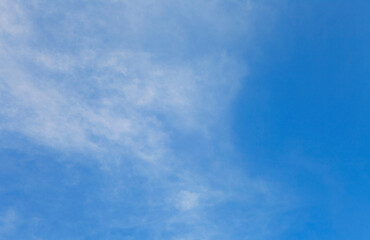 Blue sky with clouds