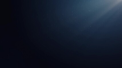 Wall Mural - 4k glitter floating dust particles with flare on black background in slow motion. looped 3d animatio