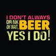 © Tees - Beer T-Shirt Design