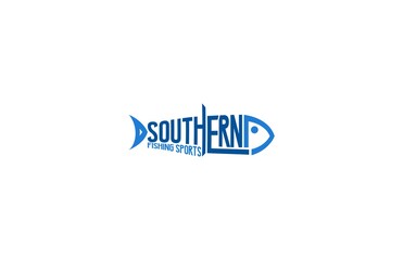 Wall Mural - southern fishing logo Tamplate