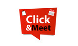 Fototapeta  - Click and Meet