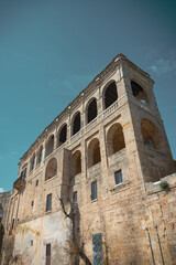 Wall Mural - St. Vito martyr Abbey. Polignano a Mare. Apulia.