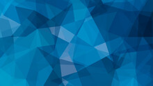 Abstract Blue Geometrical Background. Design Template For Brochures, Flyers, Magazine