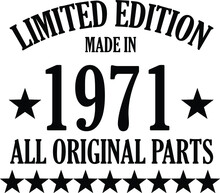 Limited Edition 1971