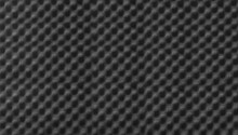 Studio sound black acoustic foam background texture