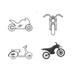 Sticker - motorcycle Icon