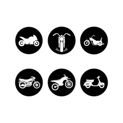 Wall Mural - motorcycle Icon