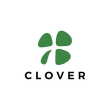 Clover Logo Vector Icon Illustration