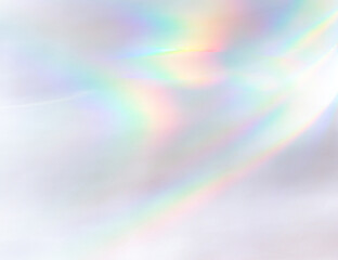 natural light effects mock-up. rainbow light texture overlay effect.