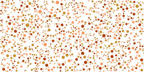 Seamless background dotted gender neutral baby pattern. Simple whimsical minimal earthy 2 tone color. Kids nursery wallpaper or boho spotted fashion all over print. 