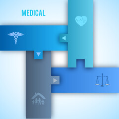 Wall Mural - design elements puzzle style background business presentation template. vector illustration eps 10 f