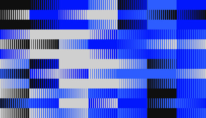 abstract geometric vector pattern with transition effect