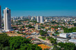 Goiania Goias Brazil on sunny day aerial view