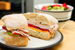 © Wirestock Exclusives - Plate of fresh delicious turkish sandwiches in the cafe - fast food, eating in restaurants