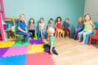 © oksix - Preschool kids can be engaged into listening