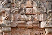 Phanom Rung Is The Name Of An Ancient Sandstone Castle In Buriram Province In Thailand.