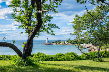 Sticker - Annisquam Lighthouse, Gloucester, Massachusetts, USA.