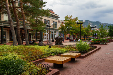 Wall Mural - Pearl Street Mall_Boulder Colorado