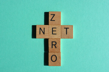 Sticker - Net Zero, the balance between the amount of greenhouse gas produced and the amount removed from the atmosphere