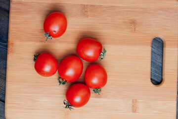 pasta on the kitchen table cherry tomatoes ingredients cooking italian