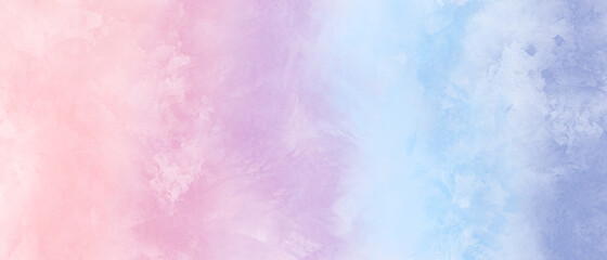 Wall Mural - abstract watercolor background with pastel color