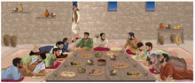 The Last Supper - Jesus Celebrates Passover With His Disciples