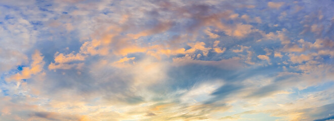 Canvas Print - Dramatic sky background